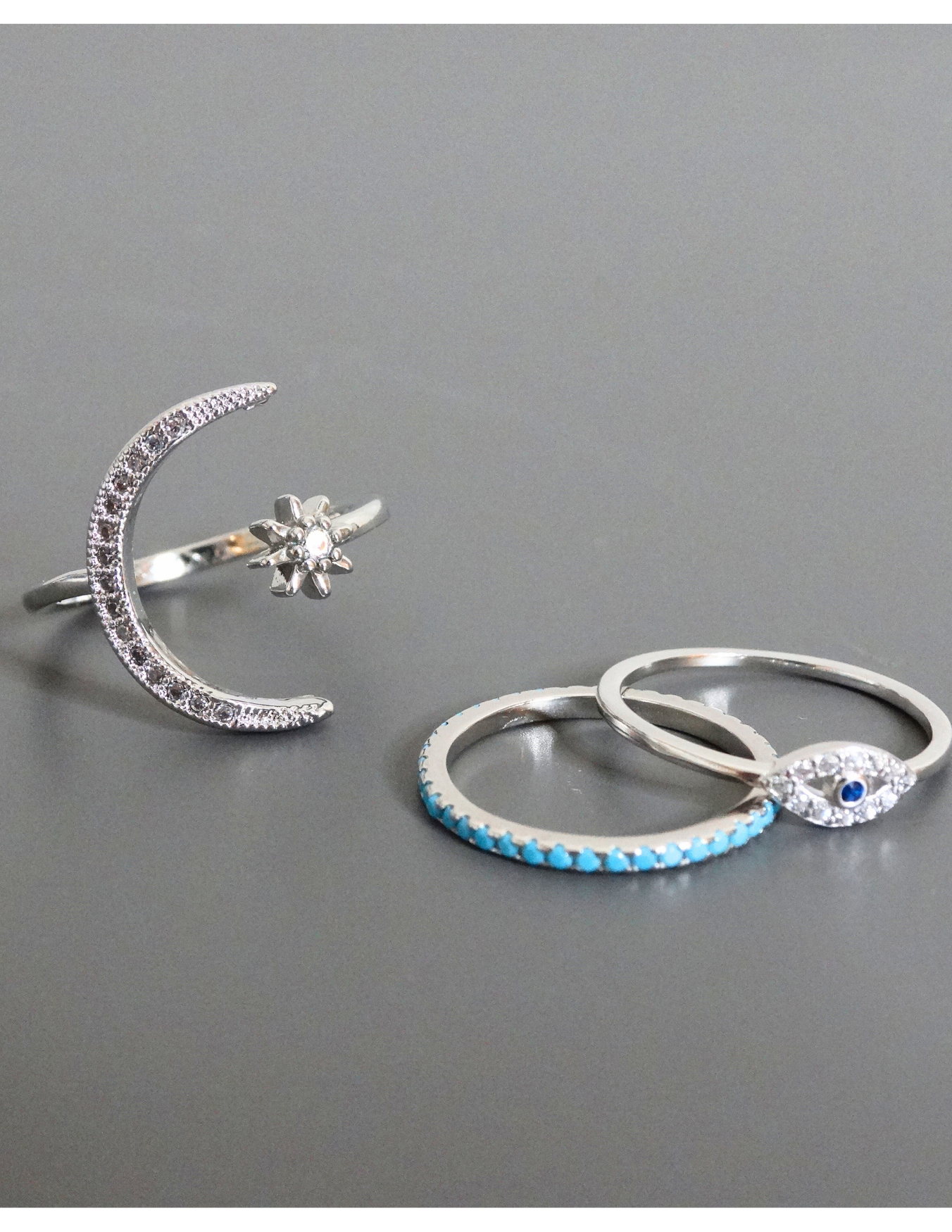 Turquoise silver ring