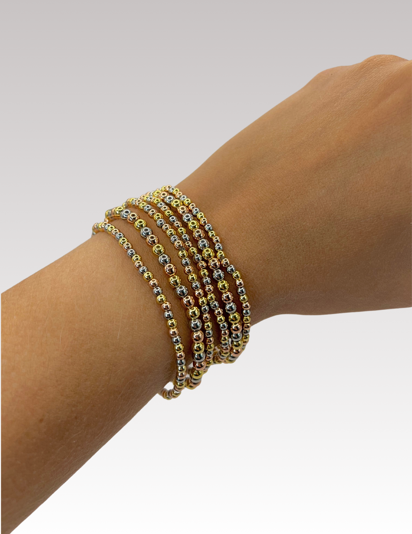 Three color sphere Bracelet